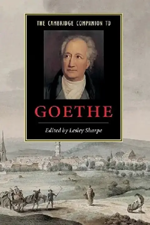 Cover of The Cambridge Companion to Goethe