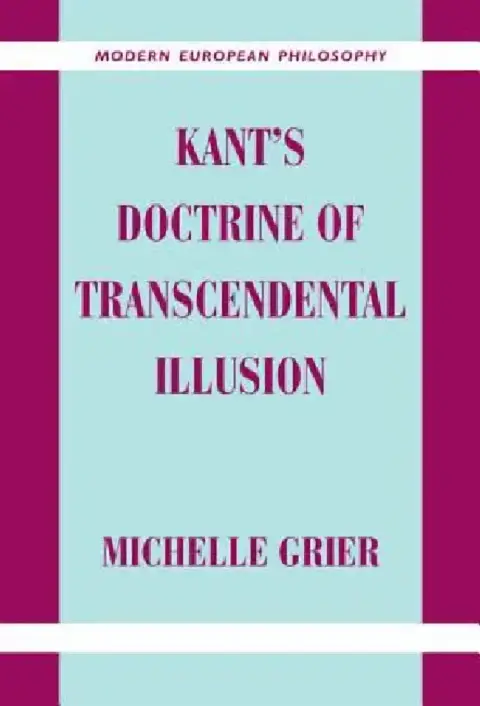 Cover of Kant's Doctrine of Transcendental Illusion