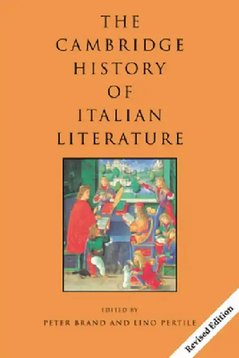 Cover of The Cambridge History of Italian Literature