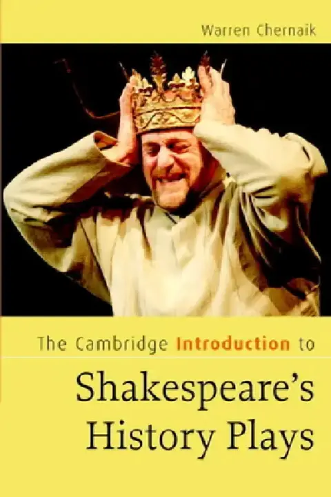 Cover of The Cambridge Introduction to Shakespeare's History Plays