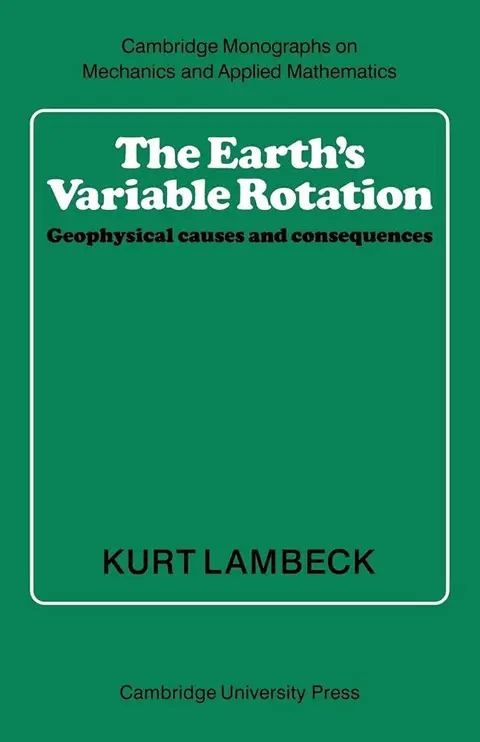 Cover of The Earth's Variable Rotation