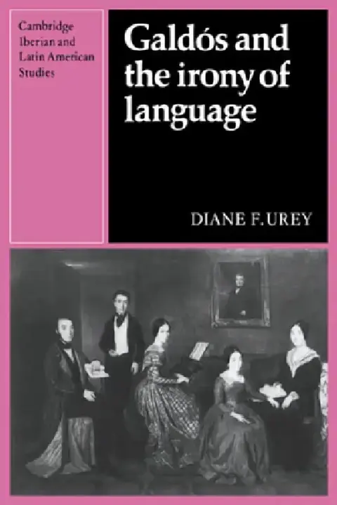 Cover of Galdos and the Irony of Language