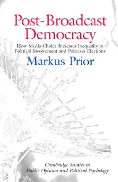 Cover of Post-Broadcast Democracy