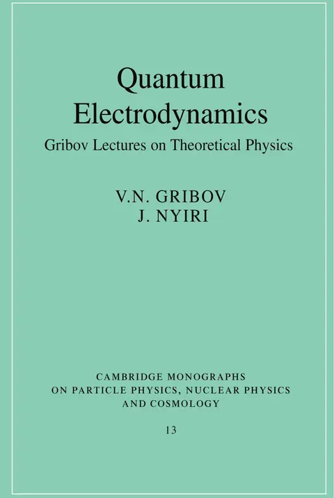 Cover of Quantum Electrodynamics