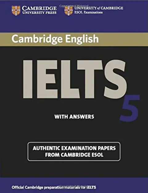 Cover of Cambridge IELTS 5 Student's Book with Answers