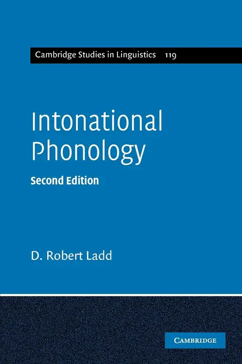Cover of Intonational Phonology