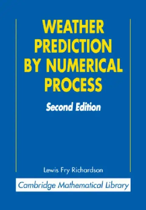 Cover of Weather Prediction by Numerical Process