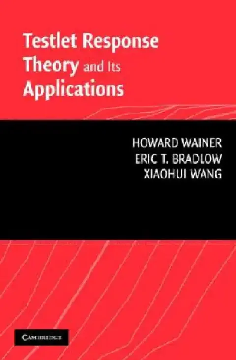 Cover of Testlet Response Theory and Its Applications