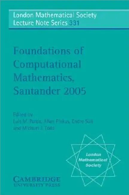 Cover of Foundations of Computational Mathematics, Santander