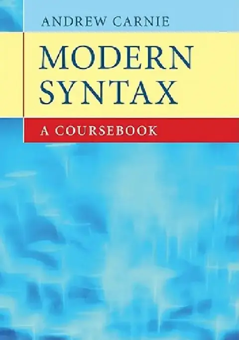 Cover of Modern Syntax