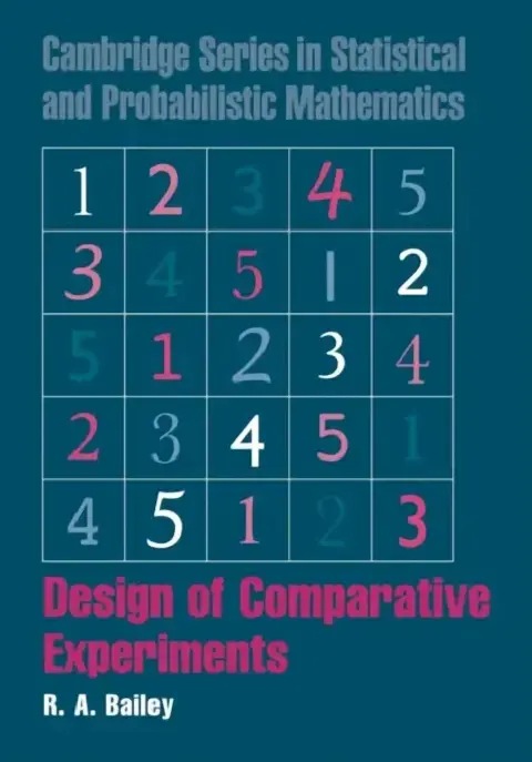Cover of Design of Comparative Experiments
