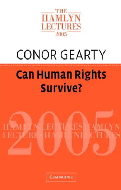 Cover of Can Human Rights Survive?