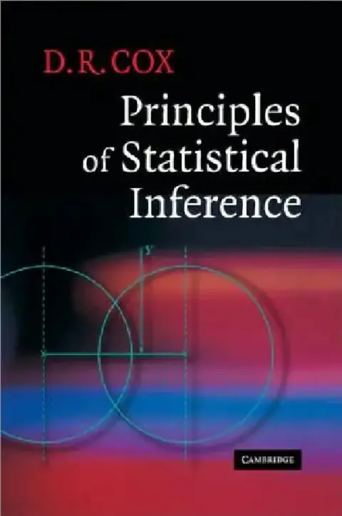 Cover of Principles of Statistical Inference