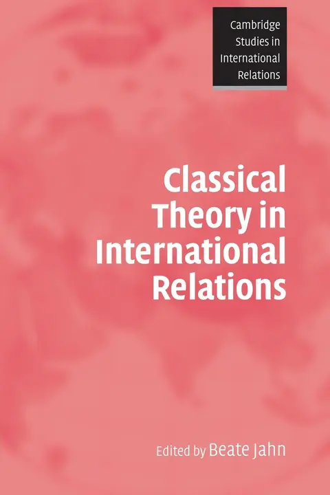 Cover of Classical Theory in International Relations