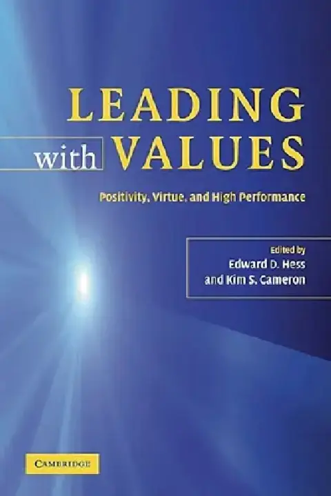 Cover of Leading with Values