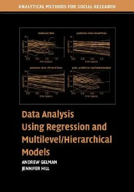 Cover of Data Analysis Using Regression and Multilevel Hierarchical Models