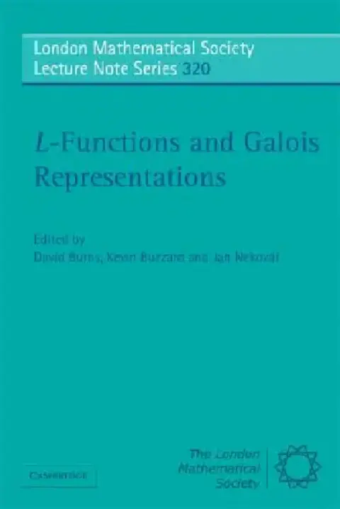 Cover of L-Functions and Galois Representations