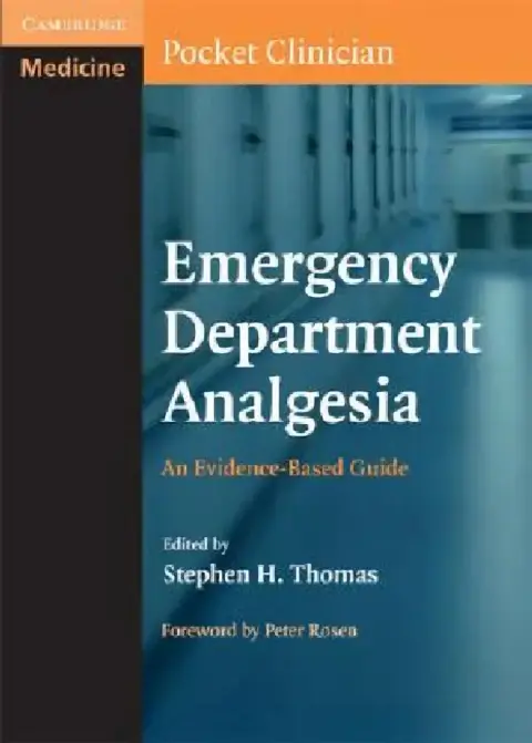 Cover of Emergency Department Analgesia