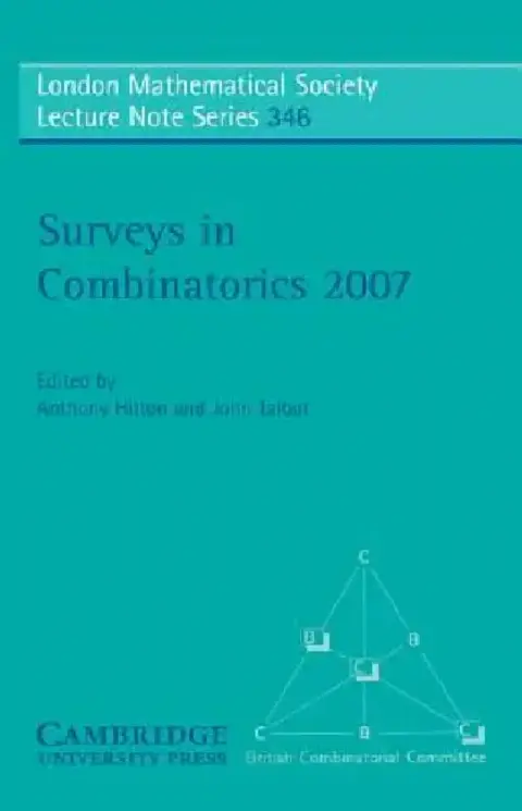 Cover of Surveys in Combinatorics 2007