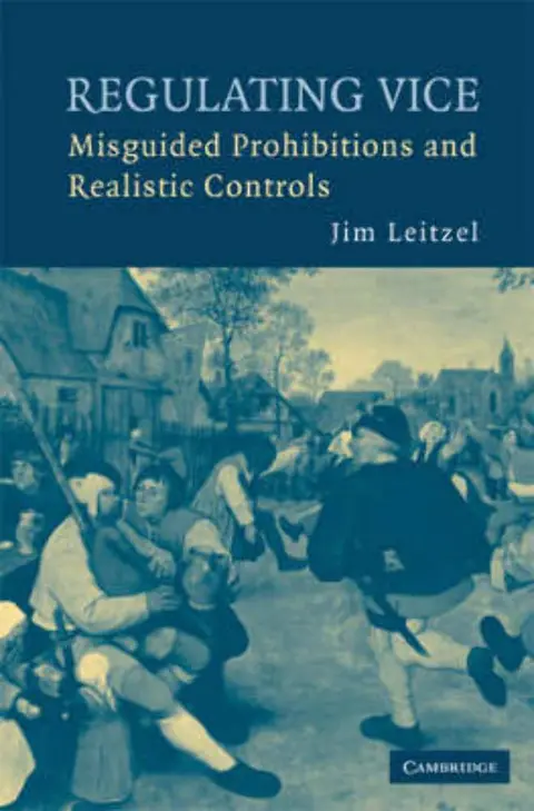 Cover of Regulating Vice