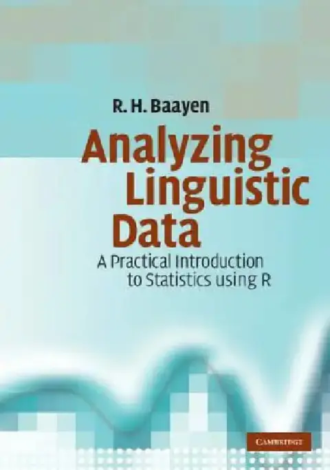 Cover of Analyzing Linguistic Data