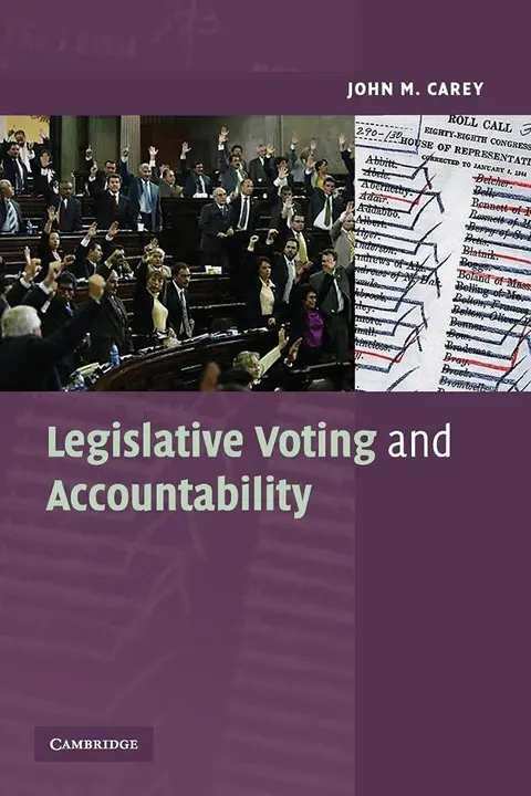 Cover of Legislative Voting and Accountability