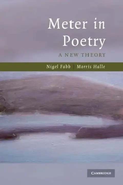 Cover of Meter in Poetry