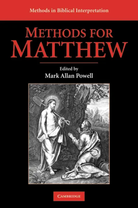Cover of Methods for Matthew
