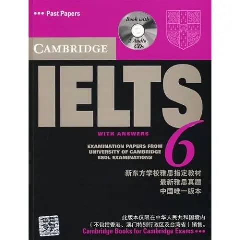 Cover of Cambridge Ielts 6 Self-Study Pack