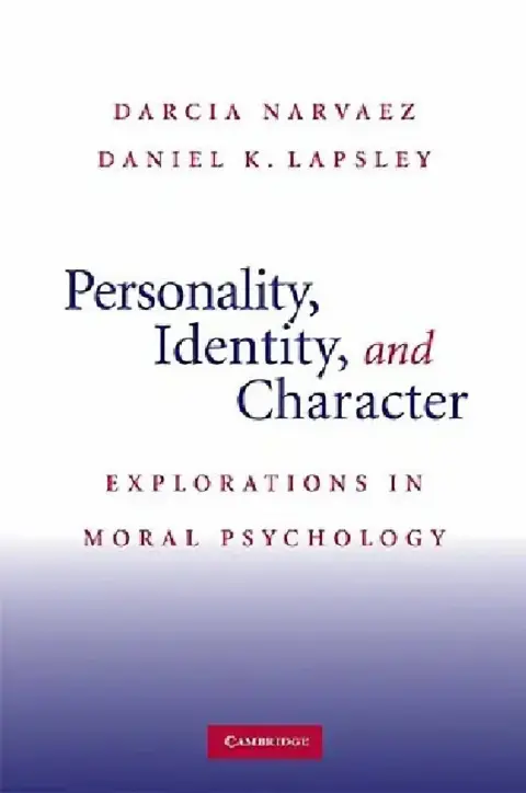 Cover of Personality, Identity, and Character