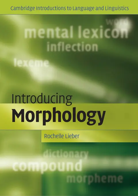Cover of Introducing Morphology