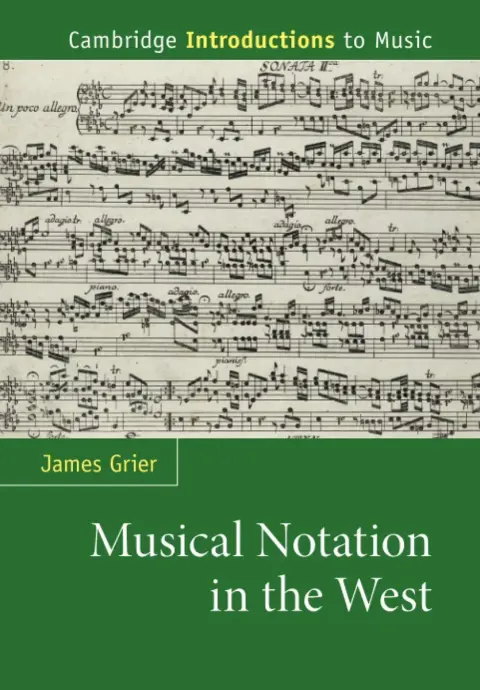 Cover of Musical Notation in the West