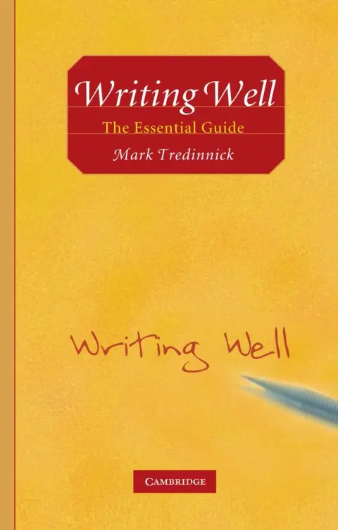 Cover of Writing Well