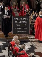 Cover of Cambridge Orations, 1993–2007
