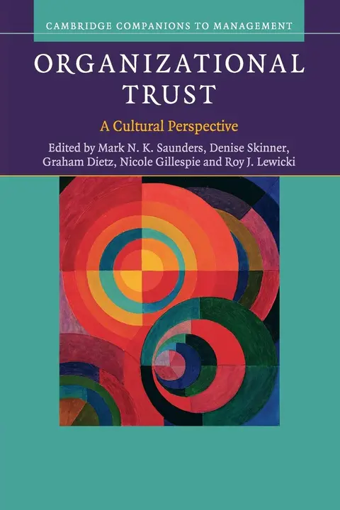 Cover of Organizational Trust