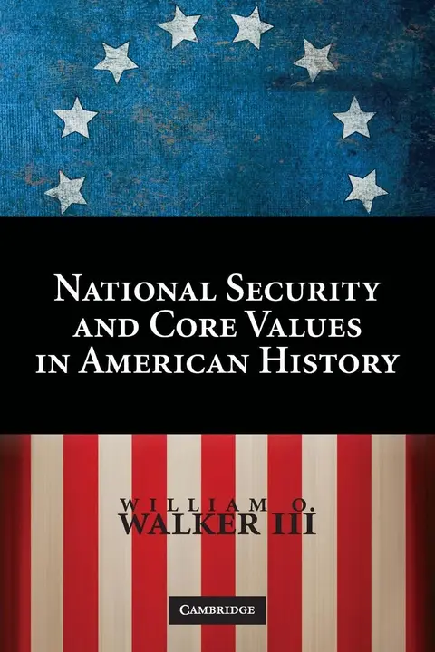 Cover of National Security and Core Values in American History