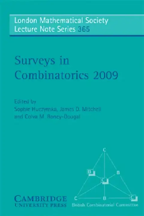 Cover of Surveys in Combinatorics 2009