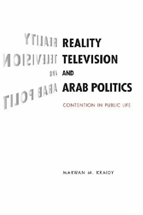 Cover of Reality Television and Arab Politics