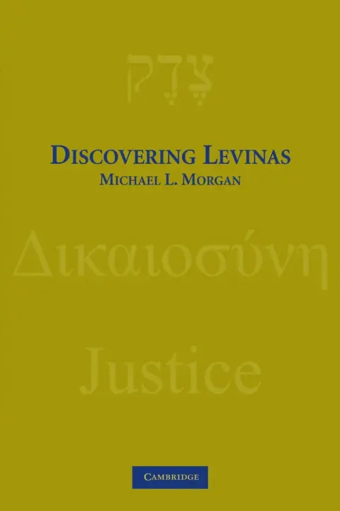 Cover of Discovering Levinas