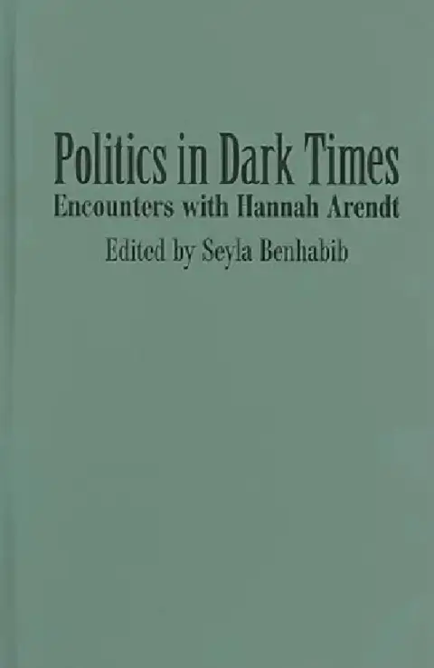 Cover of Politics in Dark Times