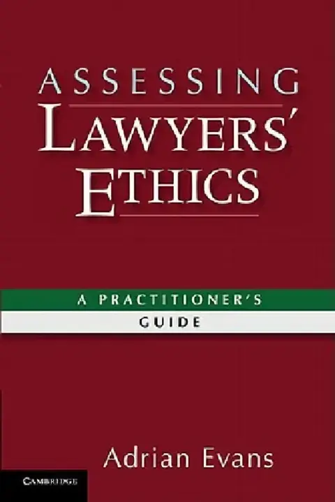 Cover of Assessing Lawyers' Ethics