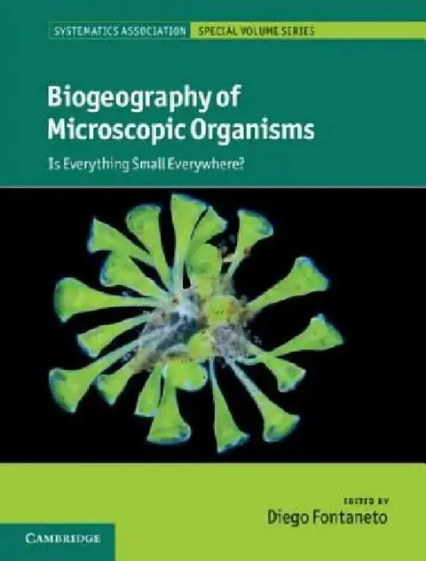 Cover of Biogeography of Microscopic Organisms