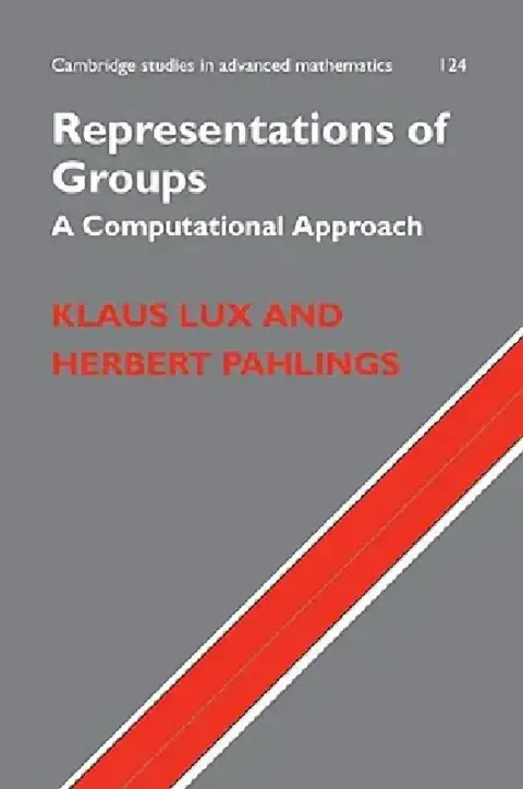 Cover of Representations of Groups