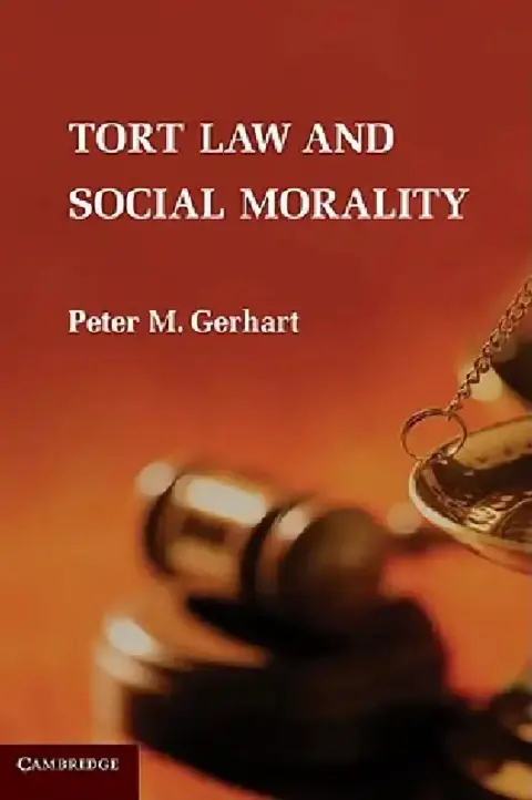 Cover of Tort Law and Social Morality