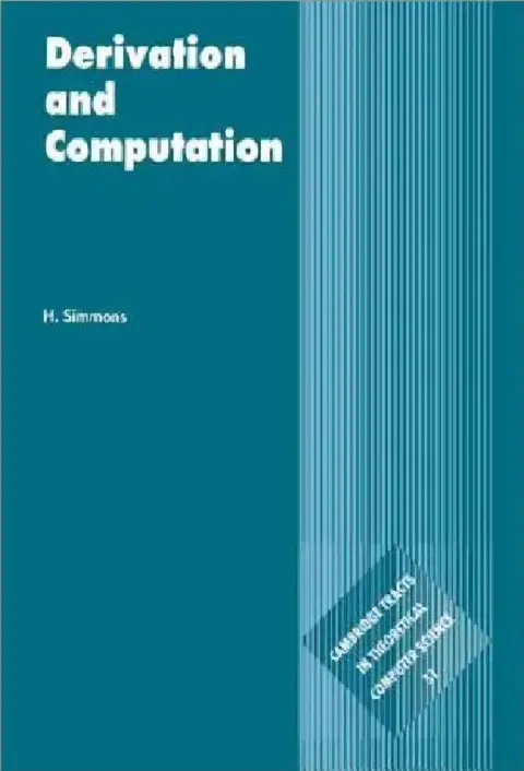 Cover of Derivation and Computation