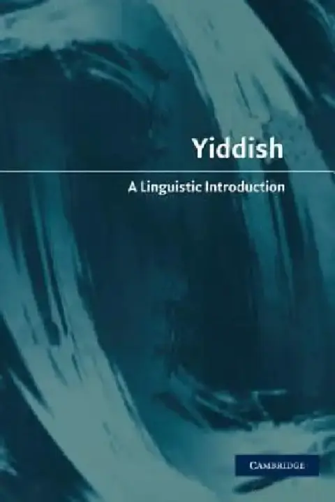 Cover of Yiddish