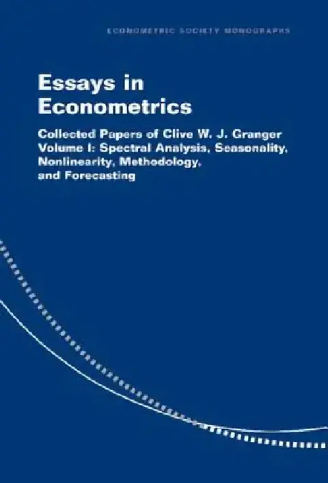 Cover of Essays in Econometrics
