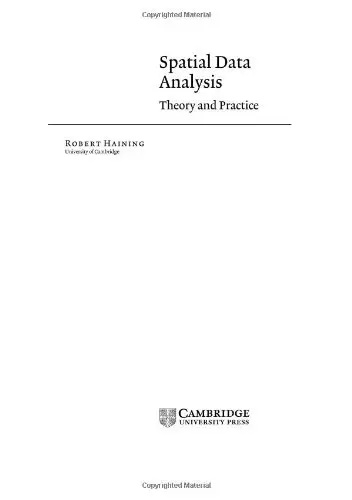 Cover of Spatial Data Analysis: Theory and Practice