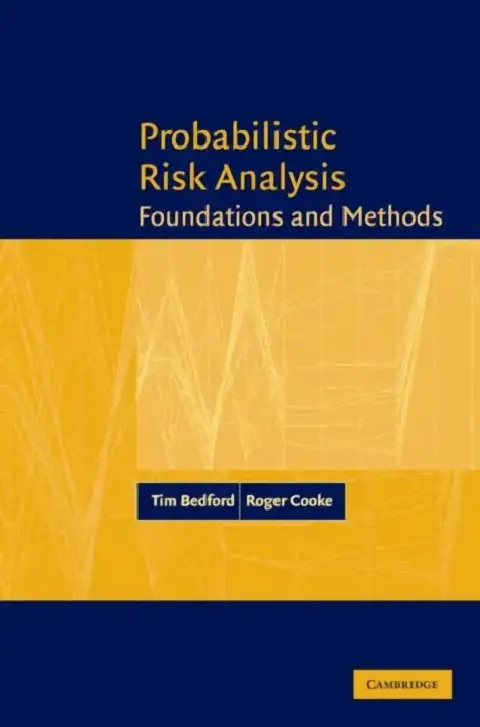Cover of Probabilistic Risk Analysis