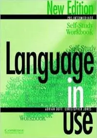 Cover of Lang in Use Pre- Int Study Wbk